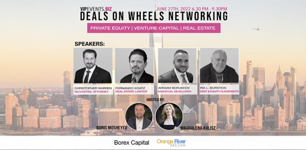 Deals on Wheels Networking event New York city