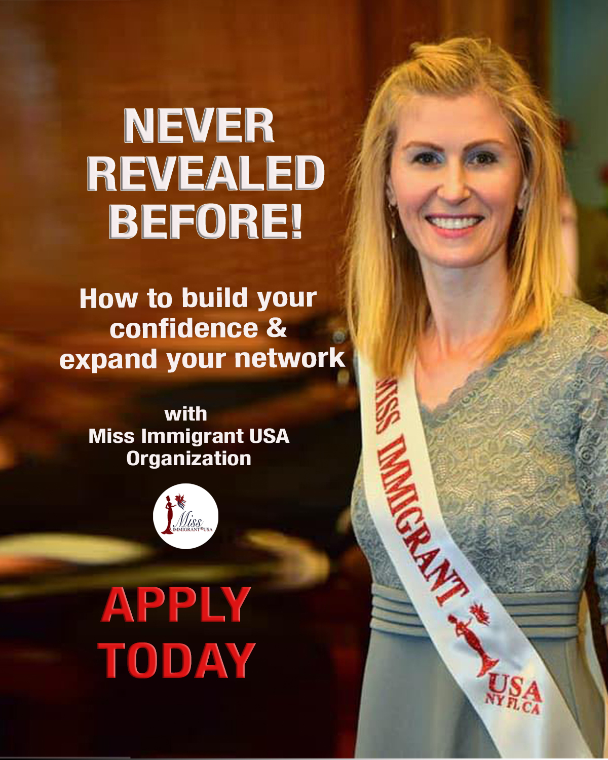 Build confidence and grow your network